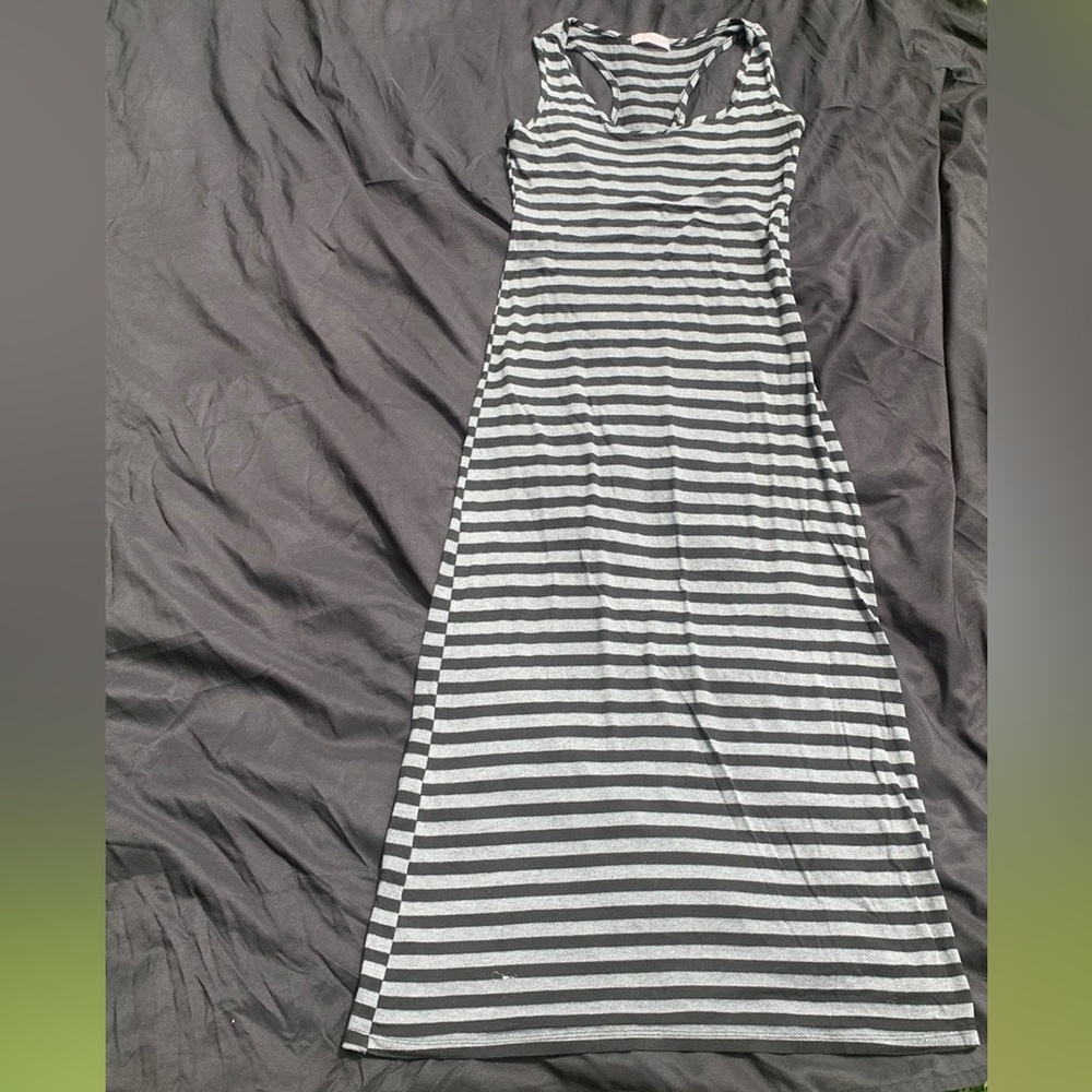 Striped maxi dress